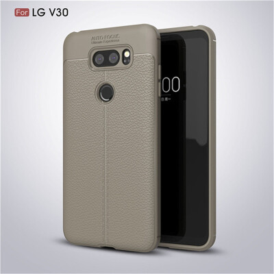 

For LG V30 case Original Case Shockproof Anti-knock Soft TPU Case For LG V30 case Leather Phone Silicone Back Cover