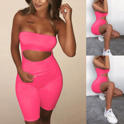 

Sexy Womens Bodycon Jumpsuit Playsuit Sleeveless Long Romper Party Clubwear