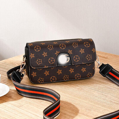 

Ladies bag 2019 Korean version of the cool fashion summer new womens bag PU leather shoulder bag Messenger bag