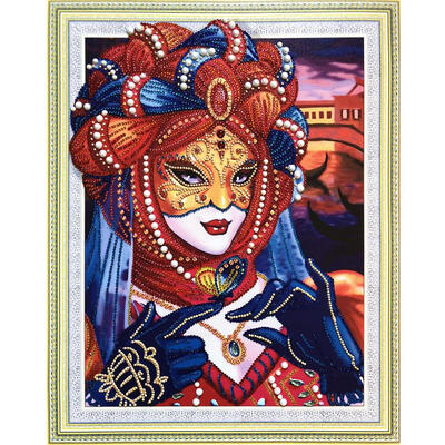 

5D DIY Special-shaped Diamond Painting Beauty Cross Stitch Embroidery Kit