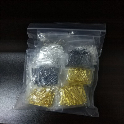 

PH PANDAHALL 1 Set 6 Size 3 Color Iron Headpins Jewelry Making Findings