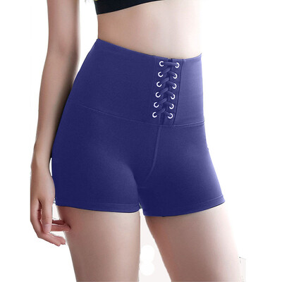 

Starmoon Women Line High Waist Shorts Summer Yoga Ladies Solid Pants Trousers Summer