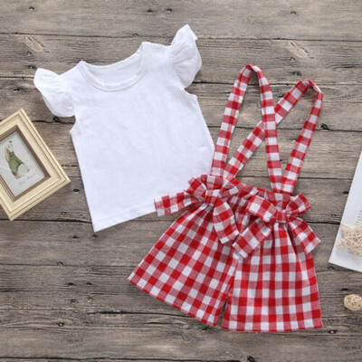 

Newborn Toddler Baby Girl Clothes Tops Romper Shorts Pants Outfits Set Summer