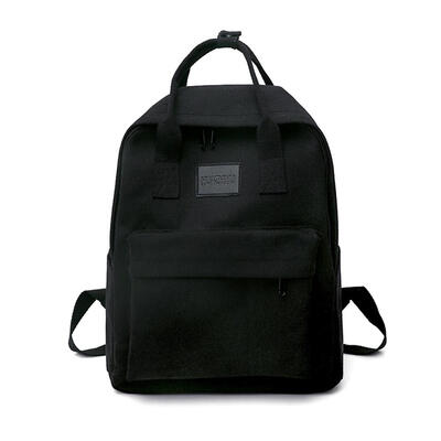 

Contrast Color Backpack Women Girls Large Capacity Canvas Handbags Knapsack