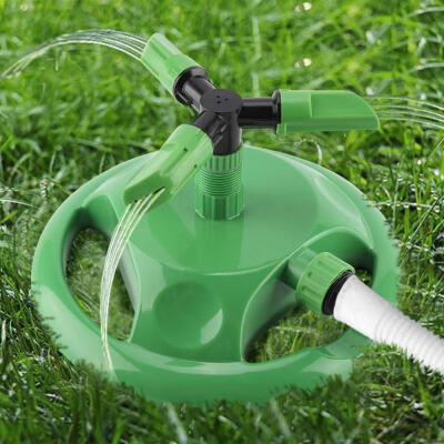 

Greensen Three Arms Lawn Sprinkler 360° Rotating Garden Yard Watering Irrigation Tool