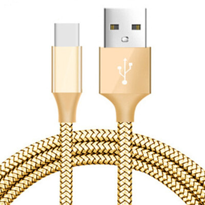 

USB C Cable Fast Charging Cable 1m 3ft 2m 3m 2A Nylon Braided Type C 31 Data Cable for Sumsung Huawei Xiaomi Nubian