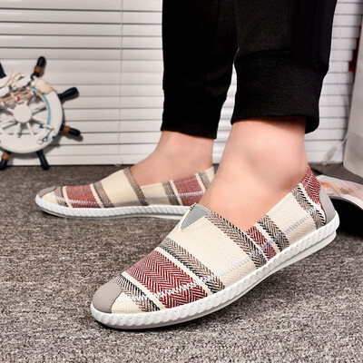 

Mens Breathable Casual Lace Up Shoes Leather Flat British Loafers Driving