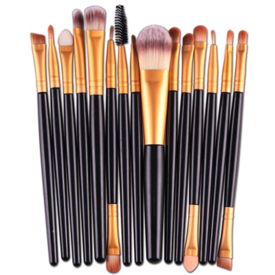 

15pcs Eye Shadow Makeup Brush Set Eyes Make Up Eyebrow Cosmetic Brushes