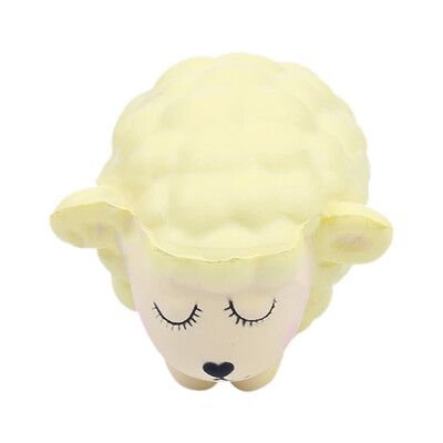 

Gotoamei Stress Reliever Cute Lamb Scented Super Slow Rising Kids Squeezable Toy