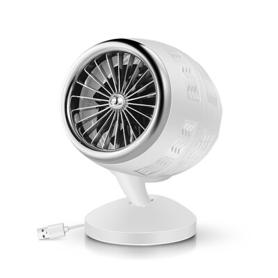 

Double-leaf Turbine USB Mini Fan for Office Desktop