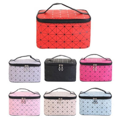 

Portable Large Magic Travel Pouch Cosmetic Zipper Bag Makeup Storage Bag