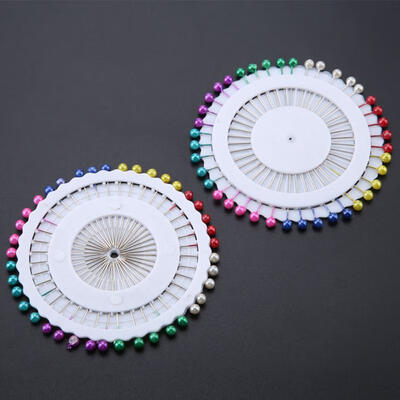 

Greensen 2 Sets Multi-colored Pearl Head Pins Needle Fixation Tool Craft Dressmaker Accessories