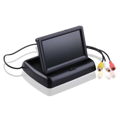 

Stylish 43inch HD LCD Monitor TFT Digital Screen Car Reversing Camera 12V 2W Auto GG