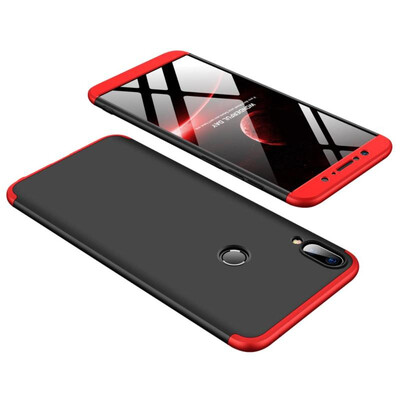 

MOONCASE ASUS Max Pro M1 ZB601KL three-section all-inclusive shield - black red