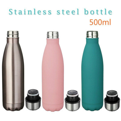 

500ml Double Walled Hot Tea Water Cup Stainless Steel Vacuum Insulated Coffee Mug