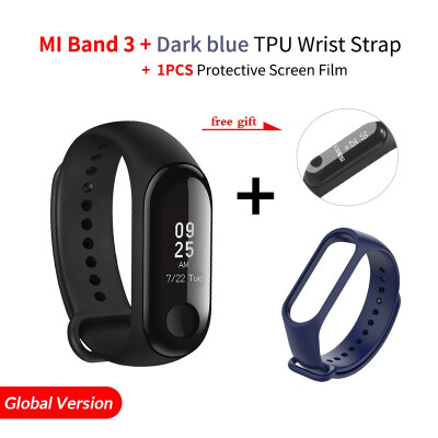 

Original Xiaomi Mi Band 3 Smart miband3 Bracelet Heart Rate Fitness Watch 078 inch OLED Display 20 Days Standby band2 Upgrade