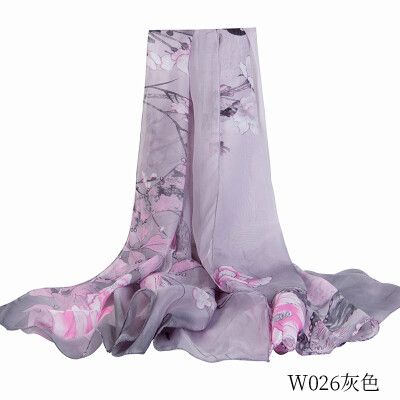 

Spring new beaming magpie printed chiffon scarf female summer seaside sunscreen beach towel variety shawl