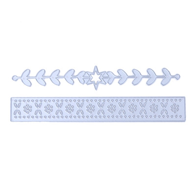 

ET422 Leaf Border DIY Cutting Dies Metal Stencils Scrapbook Craft