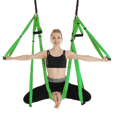 

Yoga Hammock Aerial Yoga Trapeze Inversion Training Sling Anti gravity Exercise Training Yoga Swing Extension Strap
