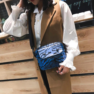 

Leopard Leather Women Satchel Crossbody Belt Bag Messenger Shoulder Bags