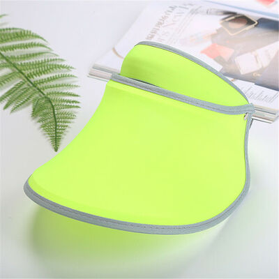 

Women New Summer Sun Visor UV Protection Casual Plastic Hat Sunscreen Cap Sunhat