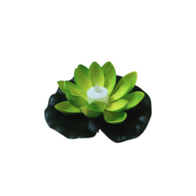 

LED Artificial Lotus-shaped Colorful Changed Floating Flower Lamps Water Swimming Pool Wishing Light GradationRedYellowWhite