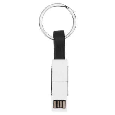 

4 in 1 USB Cable Keychain Micro Type C 8 Pin Charge Line for Android iPhone