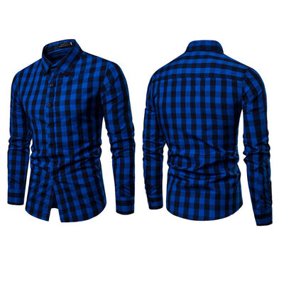 

New Fashion Mens Luxury Casual Stylish Slim Fit Long Sleeve Casual Dress Shirts