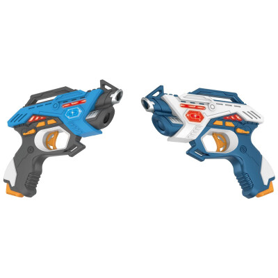 

CAN HUI childrens toy gun cs electric sound vibration infrared toy gun double gun spider set 9377