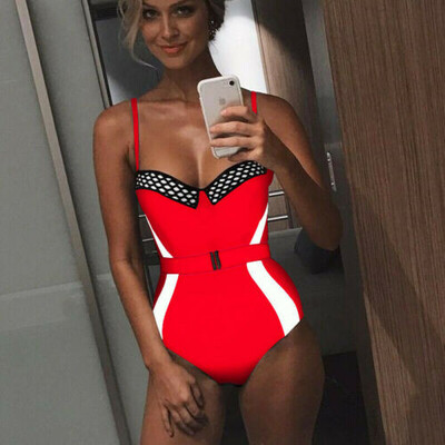 

Sexy Womens One-Piece Swimsuit Swimwear Push-up Padded Monokini Bikini Bathing