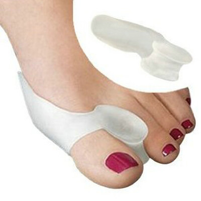 

1 Pair Silicone Gel Toe Separators Straightener Bunion Protector Cushion Pad Pain Relief Stretchers Health Care Products