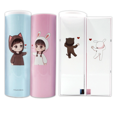 

Cute Cartoon School Pencil Cases Multi-function Cylindrical Kawaii Creative Newmebox Stationery for Teenage Girls Gift for Boys​