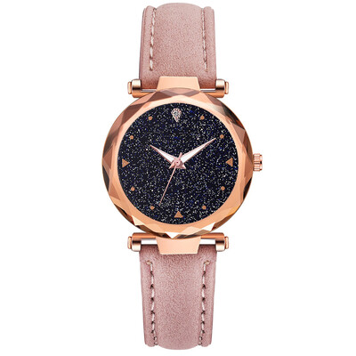 

Simple casual ladies watch starry watch trend watch