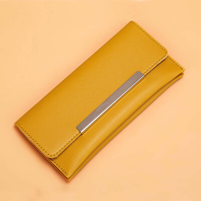 

Tailored Womens Fashion Solid Color Wallet Casual Clutch Bag Multi-Card