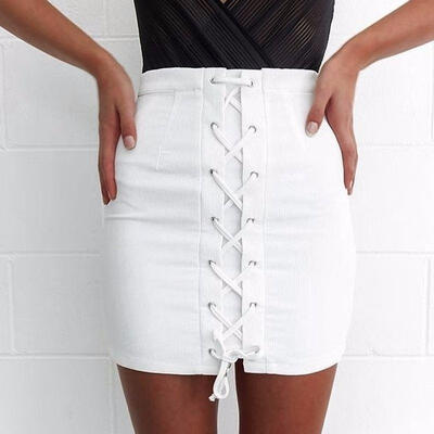 

Fashion Sexy Women Formal Stretch High Waist Short Bodycon Mini Skirt Pencil Dress  M L XL