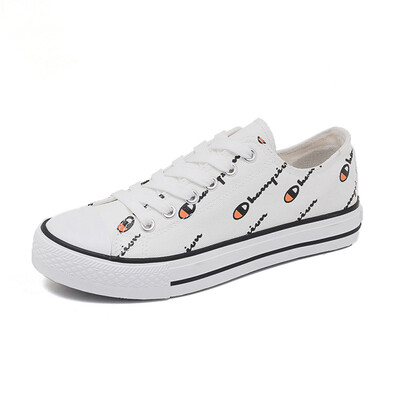 

In the autumn of 2019 the new white Korean canvas shoes are available for womens black Chao shoes