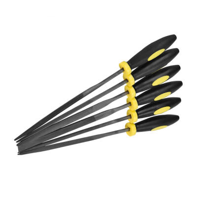 

Greensen 6pcs Mini Files Set Metal Filing Wood Tool Hand Woodworking Rasp Needle File 3150mm