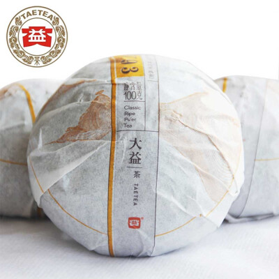 

2015 yr TAETEA Shu Puer Tea 100g V93 Pu erh Cakes Chinese Ripe Puer Bowl Compressed Te Menghai China PT02 Aged puerh best organic