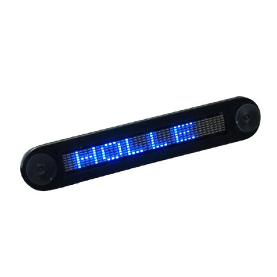 

Upgraded Car Mini Super Slim LED Programmable Message Sign Scrolling Display Board