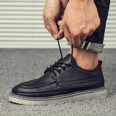 

Mens shoes summer new mens England wild Korean version of the trend of casual shoes shoes shoes tide shoes warm plus velvet shoes