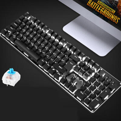 

AULA F2010 Mechanical USB Wired Keyboard 104-Key Computer Gaming Keyboard With Colorful Backlight