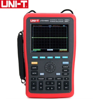 

UTD1062C Handheld Digital Storage Oscilloscope 60MHz Bandwidth