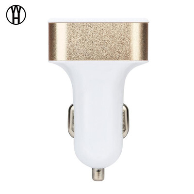 

WH 4USB square aluminum alloy car charger 4 26A high capacity multi function universal charger