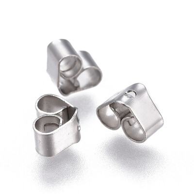 

304 Stainless Steel Ear Nuts Stainless Steel Color 45x6x35mm Hole 08mm