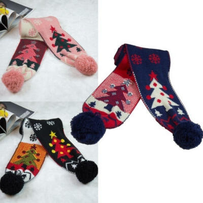 

Fashion Baby Infant Winter Warm Scarf Knitting Wool Children Neck Warmer Xmas Gift For Best