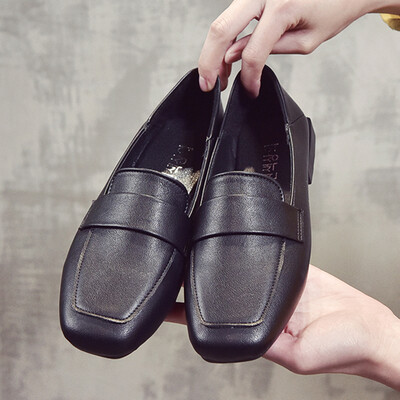 

Retro rough shoes 2019 new spring ins shoes women students Joker soft sister Harajuku women shoes