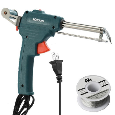 

KKMOON 60W 110V Manual Soldering Machine Household Electric Iron Set Handheld Soldering Iron Rework Station Soldering Tool