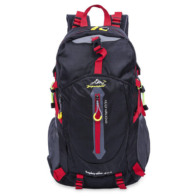 

Unisex Patchwork Color Block Water Resistant Portable Bag Travel Outdoor Backpack