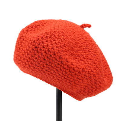 

Tailored Fashion Women Winter Down Headgear Solid Color Pile Cap Casual Earmuffs Hat