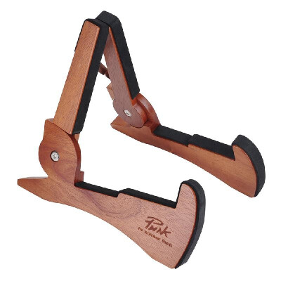 

Universal Foldable Guitar Stand Holder Mahogany Solid Wood String Instrument Bracket Cute Rabbit Shape for Electric Acoustic Guita